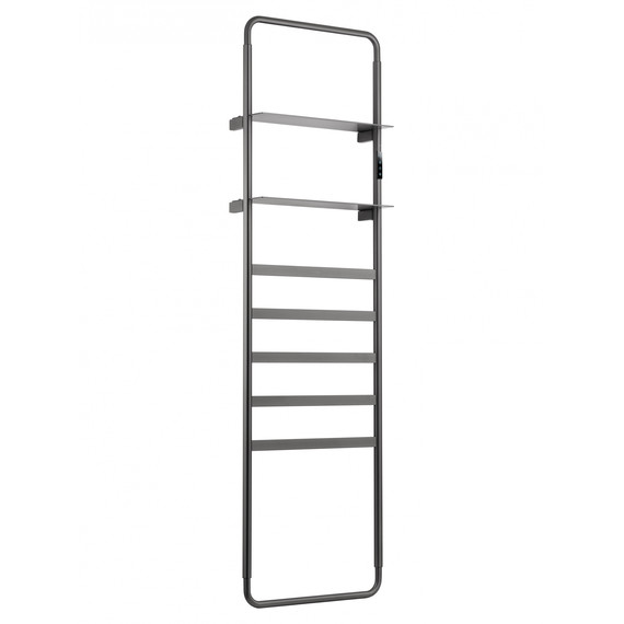 Полотенцесушитель электрический Wonzon & Woghand Düsseldorf П9 450x1620 мм WW-A205-GM, темный графит - фото 