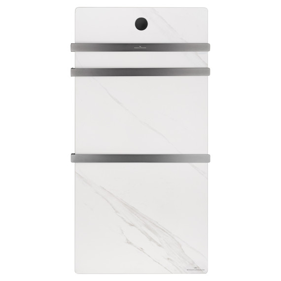 Полотенцесушитель электрический Wonzon & Woghand Stuttgart 420x806 мм WW-A503-GM, темный графит - фото 2