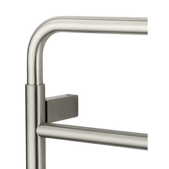 Полотенцесушитель электрический Wonzon & Woghand Wismar П7 450x904 мм WW-AL202-BR, никель - фото 4