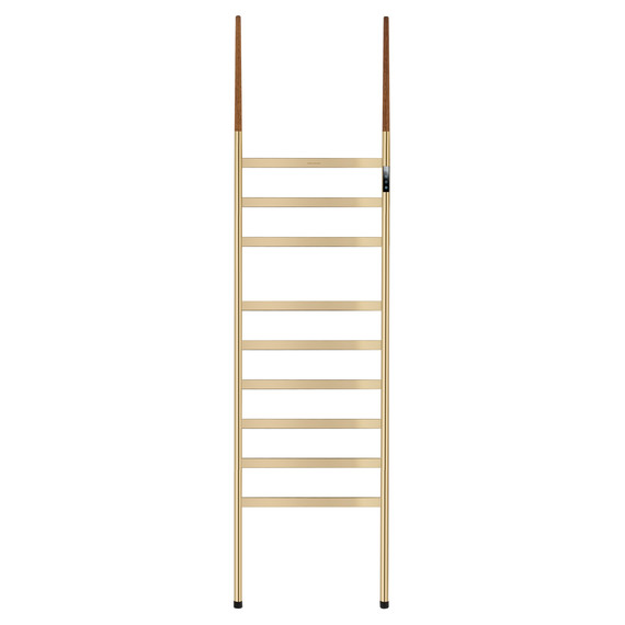 Полотенцесушитель электрический Wonzon & Woghand Bremen П9 450x1800 мм WW-A207-BG, золото - фото 