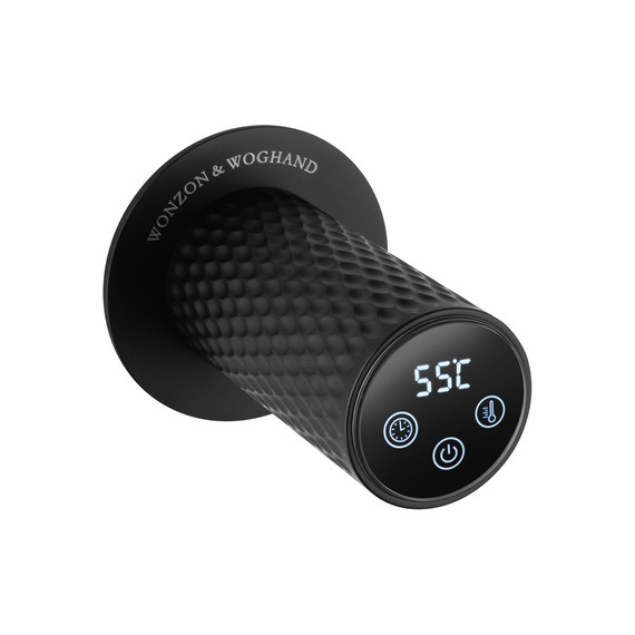 Полотенцесушитель электрический Wonzon & Woghand München П5 524x670 мм WW-A355-MB, чёрный - фото 4