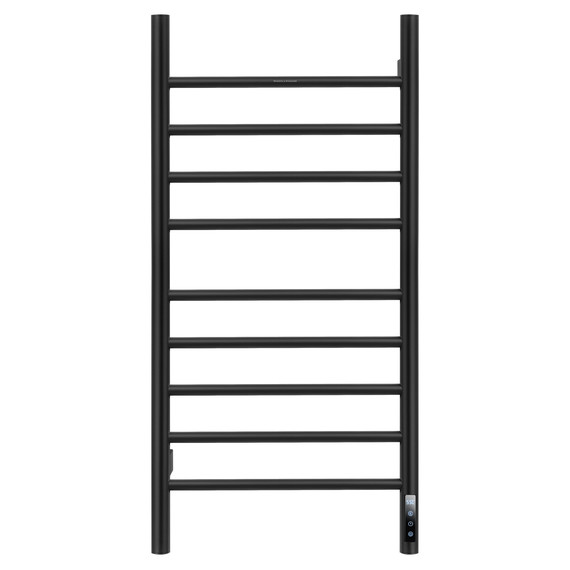 Полотенцесушитель электрический Wonzon & Woghand Bonn П9 418x900 мм WW-AL409-MB, чёрный - фото 2