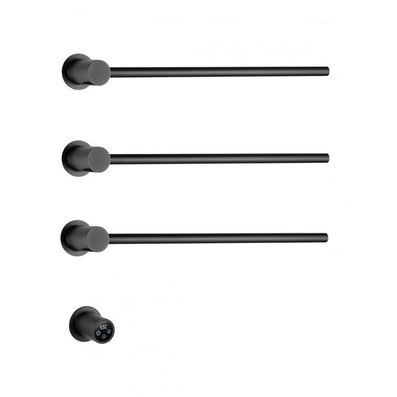 Полотенцесушитель электрический Wonzon & Woghand Hamburg П3 520x515 мм WW-AL313-GM, темный графит - фото 