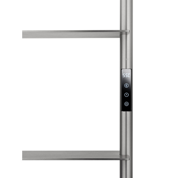 Полотенцесушитель электрический Wonzon & Woghand Düsseldorf П9 450x1620 мм WW-A205-BR, никель - фото 3