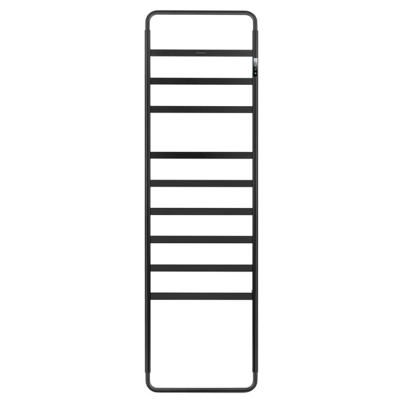 Полотенцесушитель электрический Wonzon & Woghand Düsseldorf П11 450x1620 мм WW-A204-MB, чёрный - фото 2