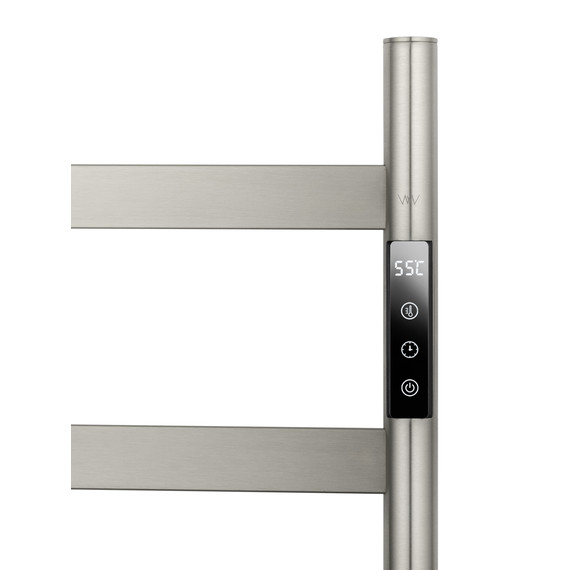 Полотенцесушитель электрический Wonzon & Woghand Essen П6 548x738 мм WW-A405-BR, никель - фото 4