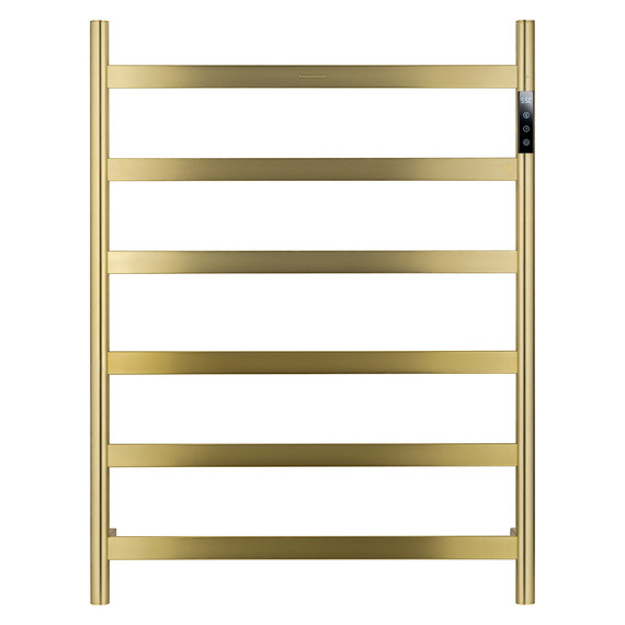 Полотенцесушитель электрический Wonzon & Woghand Essen П6 548x754 мм WW-A405-BG, золото - фото 