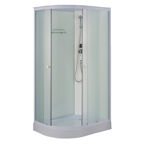 Душевая кабина Loranto 120x80 см CS-877ECTM/W-120, белый/матовое - фото 