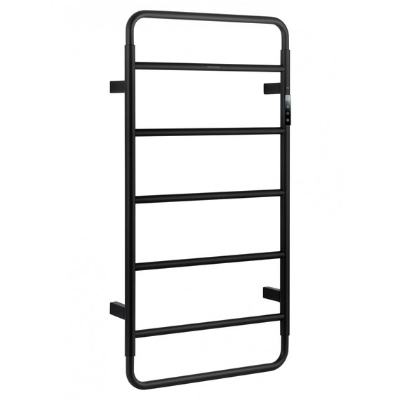 Полотенцесушитель электрический Wonzon & Woghand Wismar П7 450x904 мм WW-AL202-MB, чёрный - фото 