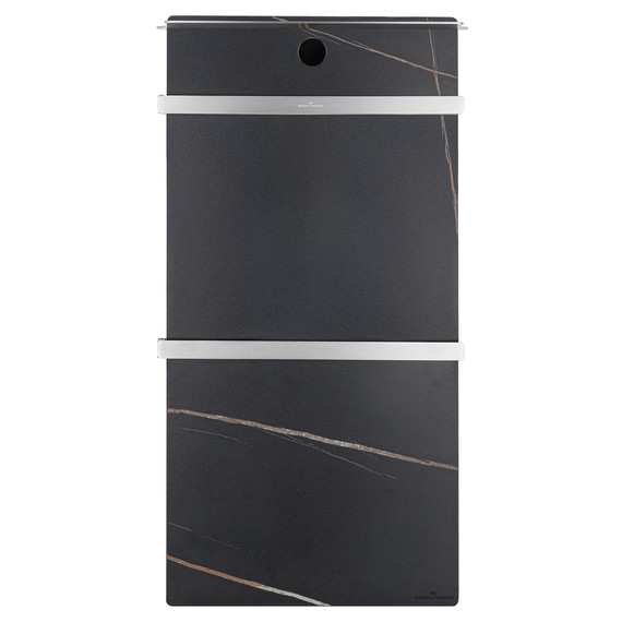 Полотенцесушитель электрический Wonzon & Woghand Stuttgart 430x806 мм WW-A504-BR, никель - фото 2