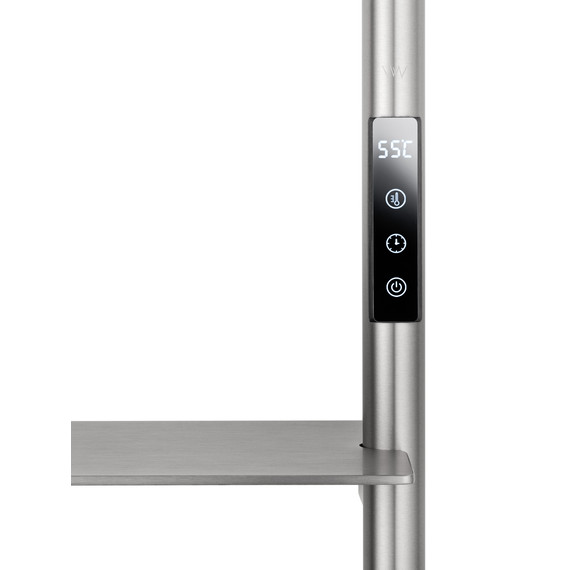 Полотенцесушитель электрический Wonzon & Woghand Düsseldorf П7 450x920 мм WW-A203-BR, никель - фото 3