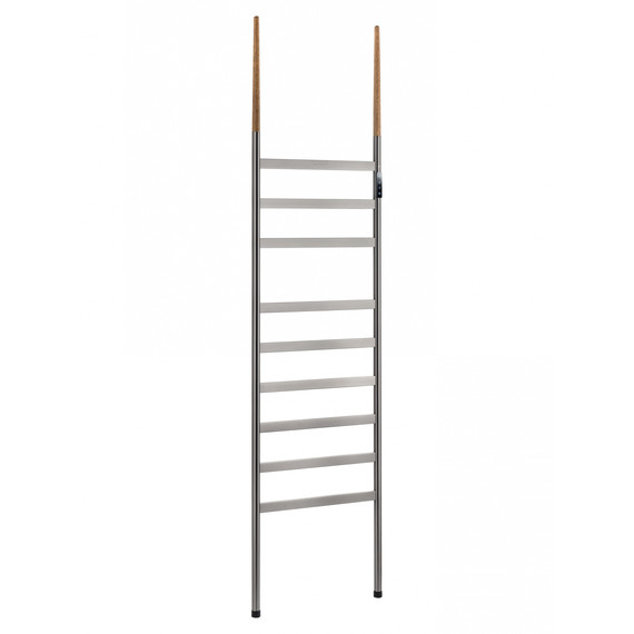 Полотенцесушитель электрический Wonzon & Woghand Bremen П9 450x1800 мм WW-A207-GM, темный графит - фото 