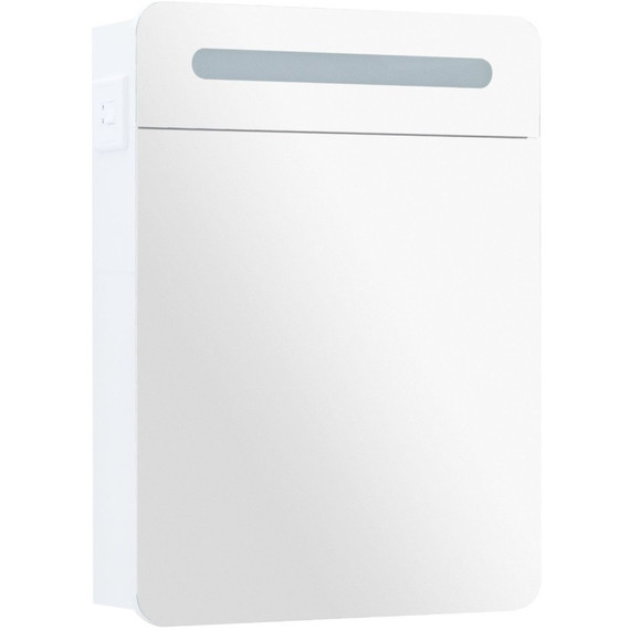 Зеркало-шкаф Aquanet Лукка 60 см L 00178954, белый - фото 