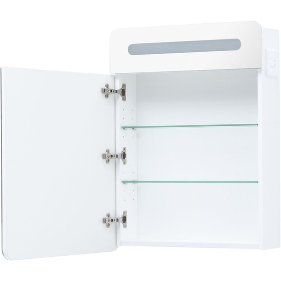 Зеркало-шкаф Aquanet Лукка 60 см L 00178954, белый - фото 4