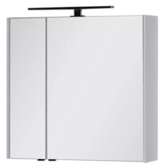 Зеркало-шкаф Aquanet Латина 80 см 00179635, белый - фото 4