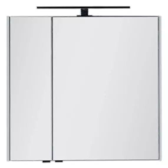 Зеркало-шкаф Aquanet Латина 80 см 00179635, белый - фото 2