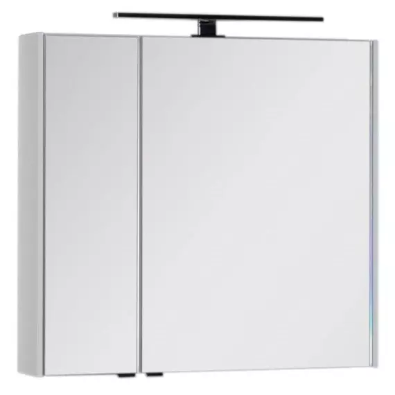 Зеркало-шкаф Aquanet Латина 80 см 00179635, белый - фото 3