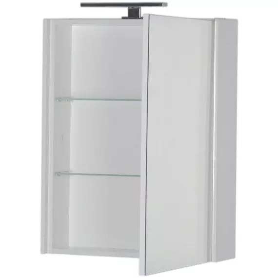 Зеркало-шкаф Aquanet Латина 60 см 00179942, белый - фото 4