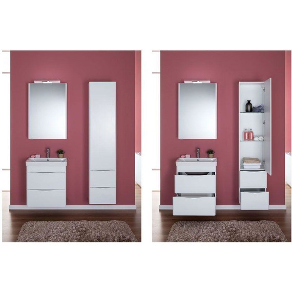 Зеркало-шкаф Aquanet Орлеан 60 см 00183076, белый - фото 12