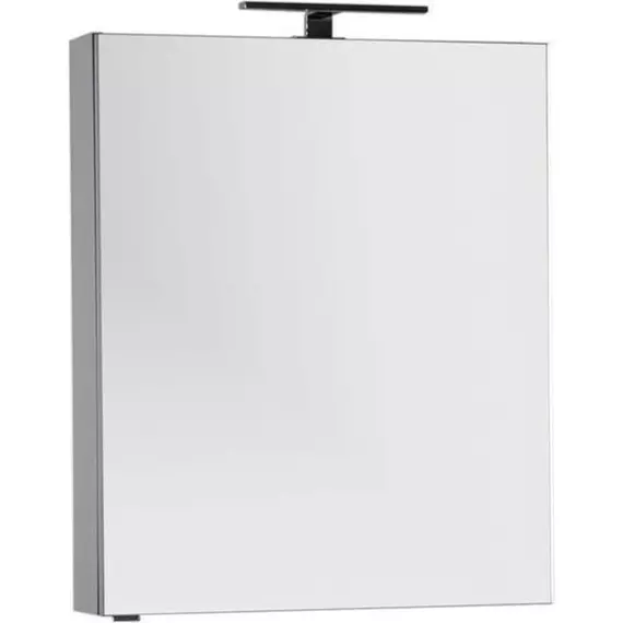 Зеркало-шкаф Aquanet Алвита 70 см 00183990, серый антрацит - фото 