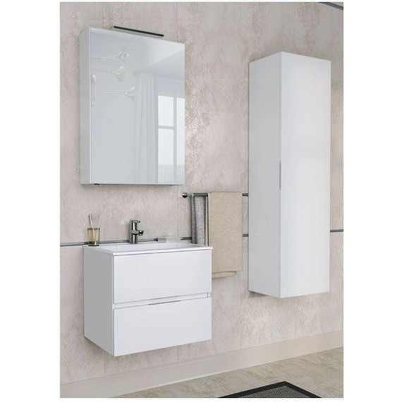 Зеркало-шкаф Aquanet Алвита 70 см 00184038, белый - фото 6