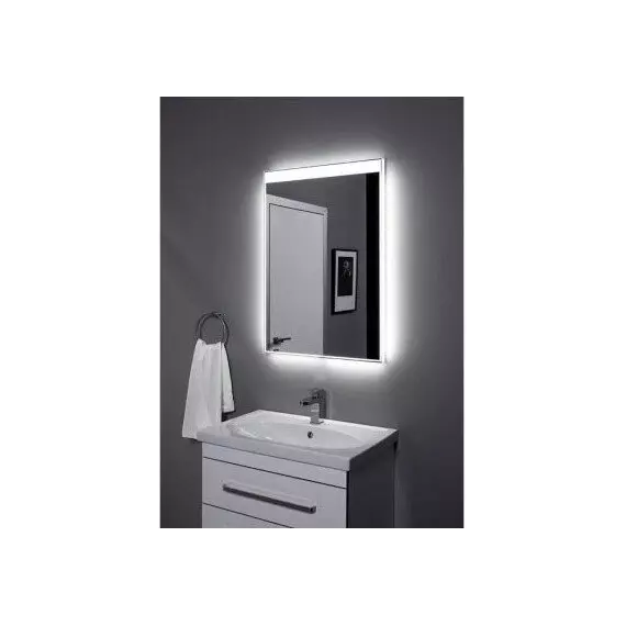 Зеркало Aquanet Палермо 70 см 00196642 LED - фото 5