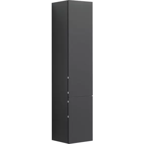 Пенал подвесной Aquanet Алвита 35 см 00240197, серый антрацит - фото 