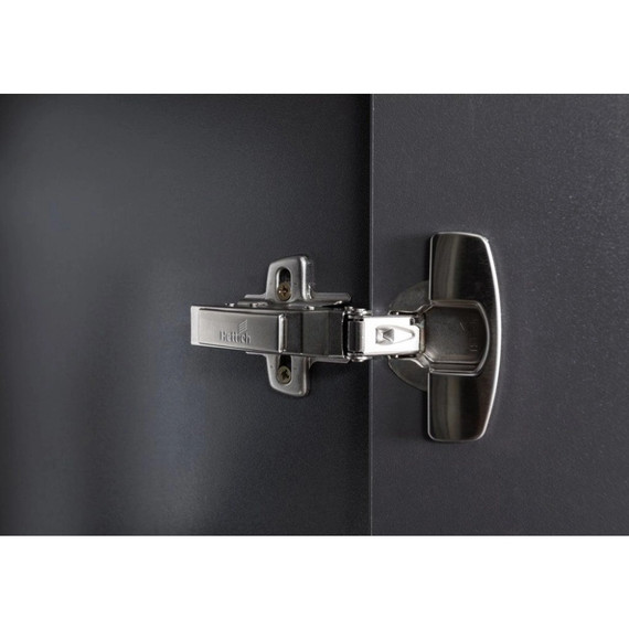 Пенал подвесной Aquanet Алвита 35 см 00240197, серый антрацит - фото 7