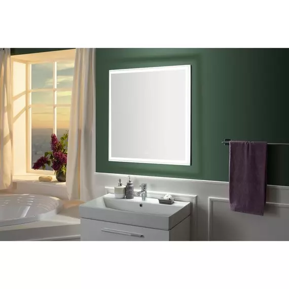 Зеркало Aquanet Nova Lite 75 см 00242271 LED, белый - фото 4