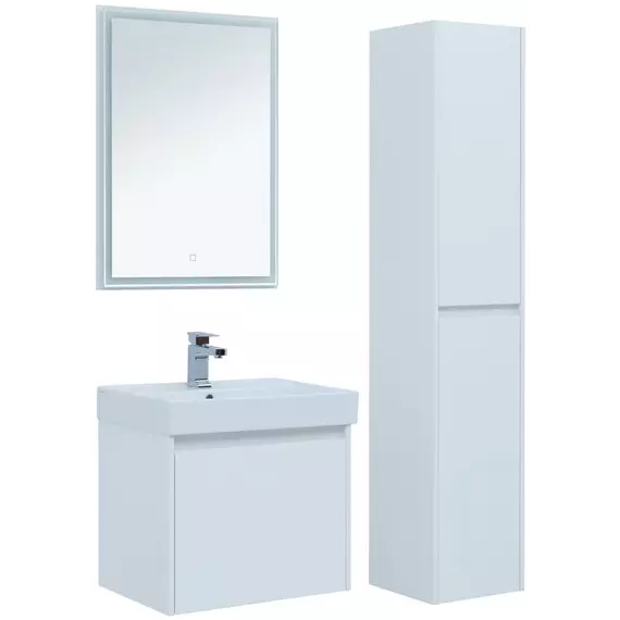 Зеркало Aquanet Nova Lite 60 см 00242620 LED, белый - фото 4