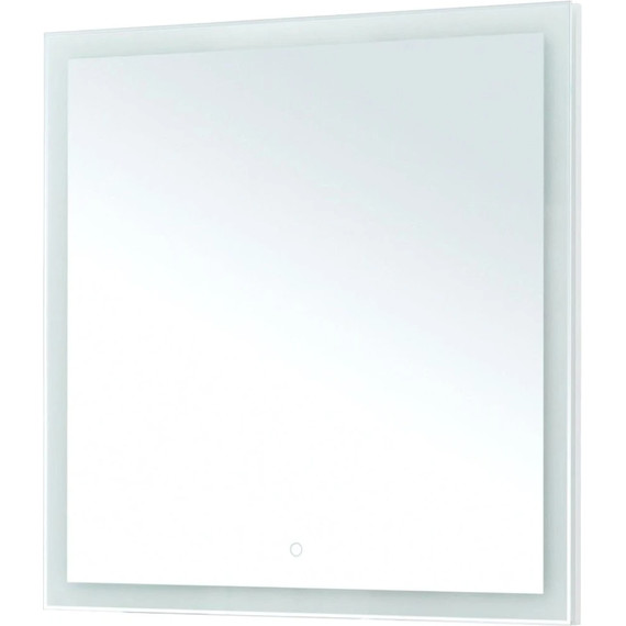 Зеркало Aquanet Гласс 80 см 00274016 LED, белый - фото 3
