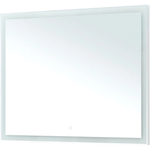 Зеркало Aquanet Гласс 100 см 00274134 LED, белый - фото 2
