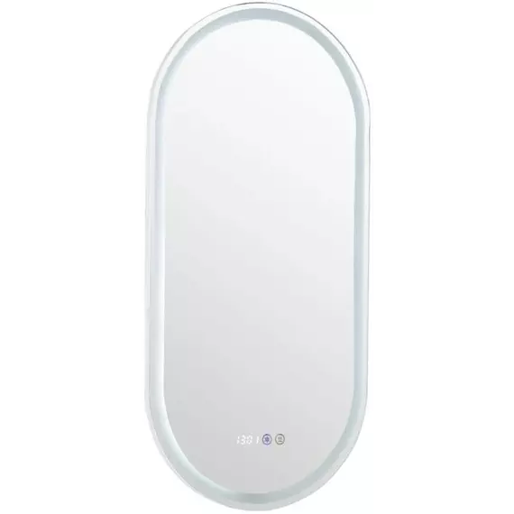 Зеркало Aquanet Монте 45 см 00288969 LED, белый матовый - фото 3