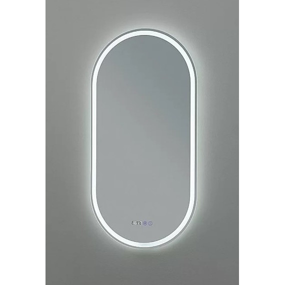 Зеркало Aquanet Монте 50 см 00288970 LED, белый матовый - фото 4