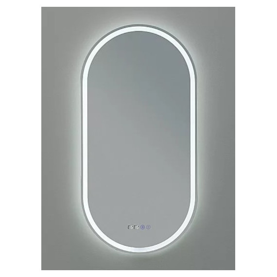 Зеркало Aquanet Монте 50 см 00288970 LED, белый матовый - фото 5