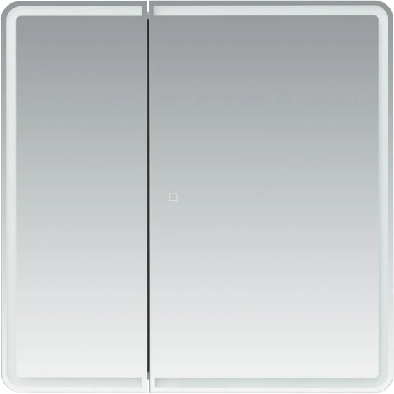 Зеркало-шкаф Aquanet Оптима 80 см 00311862 LED, белый - фото 3