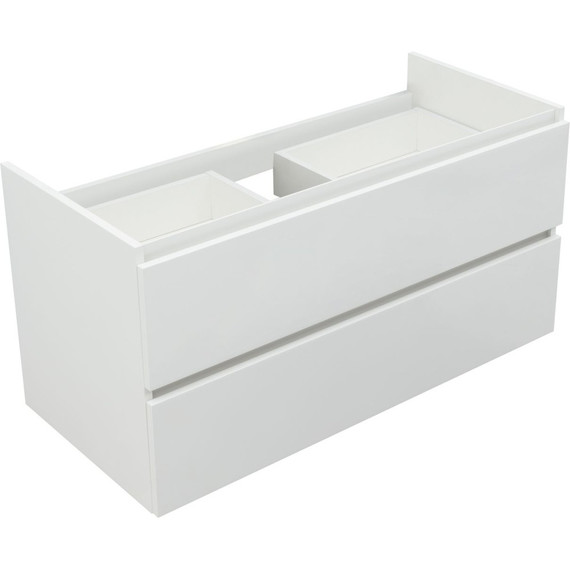 Тумба подвесная с раковиной Aquanet Вега 100 см 00316655, белый глянец - фото 9