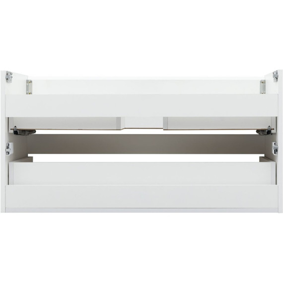 Тумба подвесная с раковиной Aquanet Вега 100 см 00316655, белый глянец - фото 10