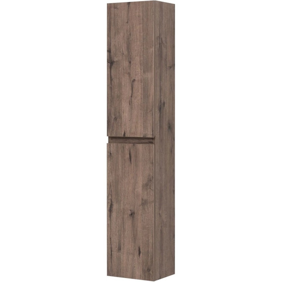 Пенал подвесной Aquanet Нота New 30 см 00334195, дуб веллингтон табак - фото 3