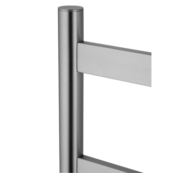 Полотенцесушитель электрический Wonzon & Woghand Essen П6 475x958 мм WW-A406-BR, никель - фото 3