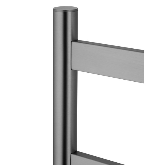 Полотенцесушитель электрический Wonzon & Woghand Essen П6 475x958 мм WW-A406-GM, темный графит - фото 3