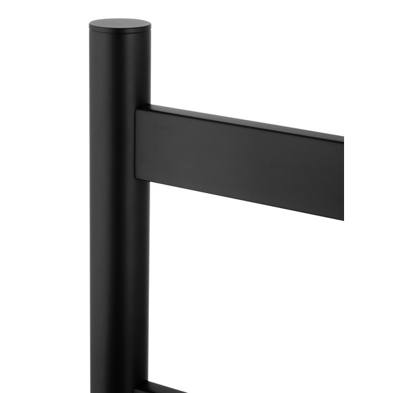 Полотенцесушитель электрический Wonzon & Woghand Essen П7 475x958 мм WW-A407-MB, чёрный - фото 4