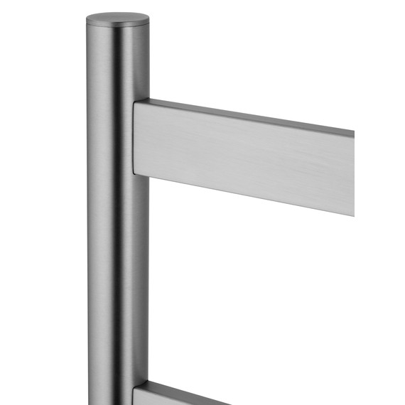 Полотенцесушитель электрический Wonzon & Woghand Essen П7 475x958 мм WW-A407-BR, никель - фото 3