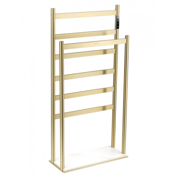 Полотенцесушитель электрический Wonzon & Woghand Essen П7 475x958 мм WW-A407-BG, золото - фото 