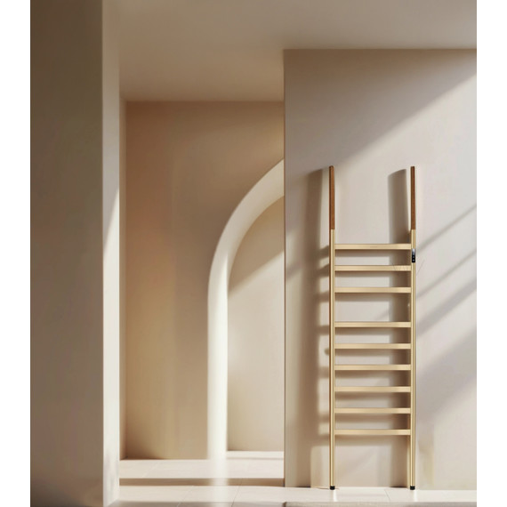 Полотенцесушитель электрический Wonzon & Woghand Bremen П9 450x1800 мм WW-A207-GM, темный графит - фото 6