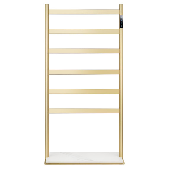 Полотенцесушитель электрический Wonzon & Woghand Essen П6 475x958 мм WW-A406-BG, золото - фото 2