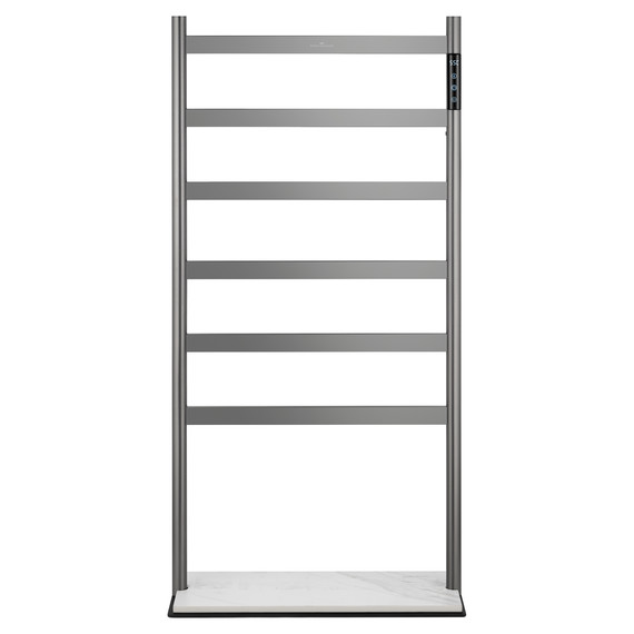 Полотенцесушитель электрический Wonzon & Woghand Essen П6 475x958 мм WW-A406-GM, темный графит - фото 2