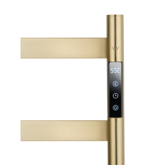 Полотенцесушитель электрический Wonzon & Woghand Essen П7 475x958 мм WW-A407-BG, золото - фото 4