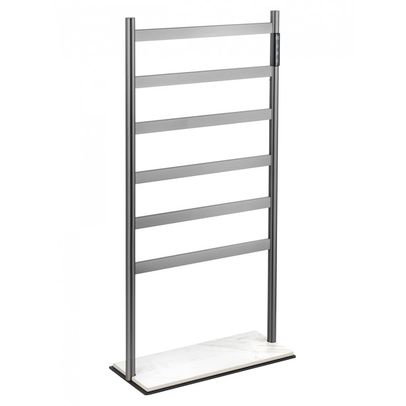 Полотенцесушитель электрический Wonzon & Woghand Essen П6 475x958 мм WW-A406-GM, темный графит - фото 