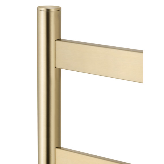 Полотенцесушитель электрический Wonzon & Woghand Essen П7 475x958 мм WW-A407-BG, золото - фото 3